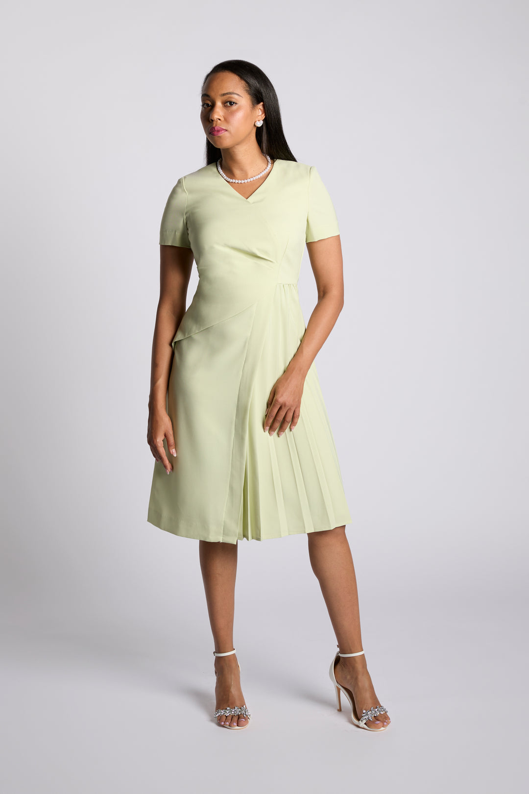 Meliora Pistachio Dress