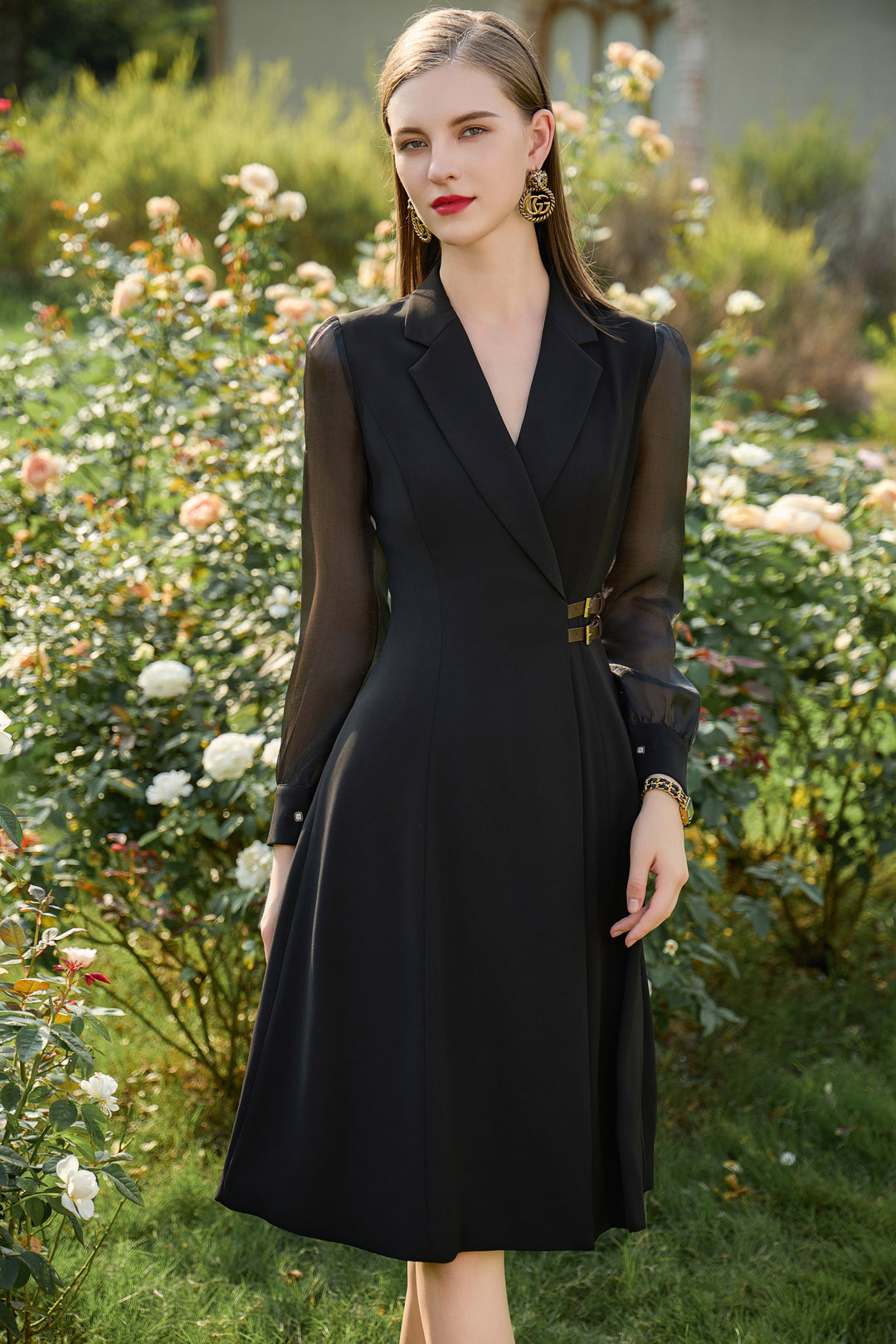 Meliora Noir Compass Dress