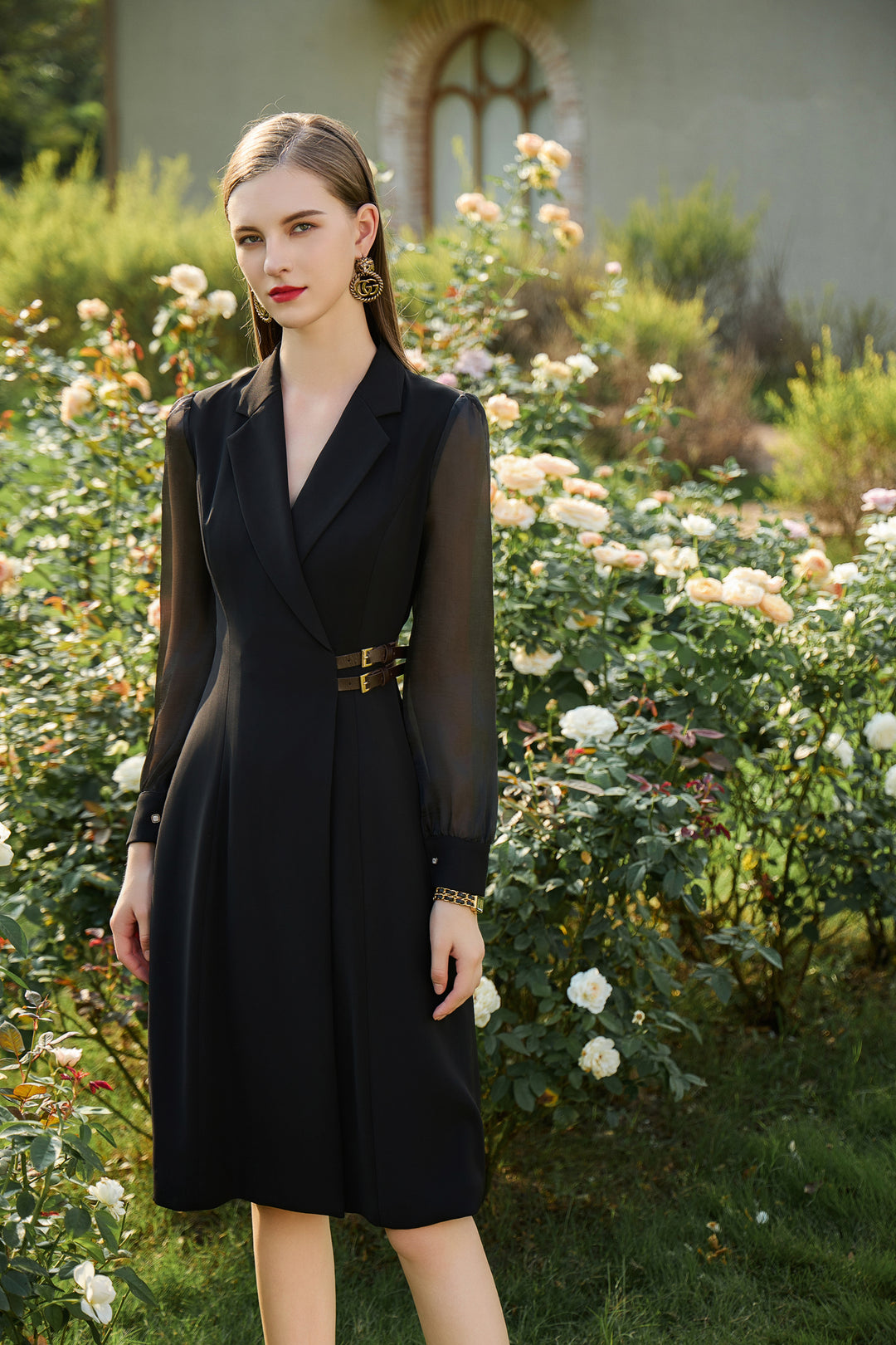 Meliora Noir Compass Dress