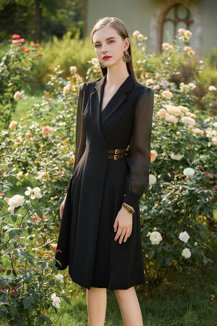 Meliora Noir Compass Dress