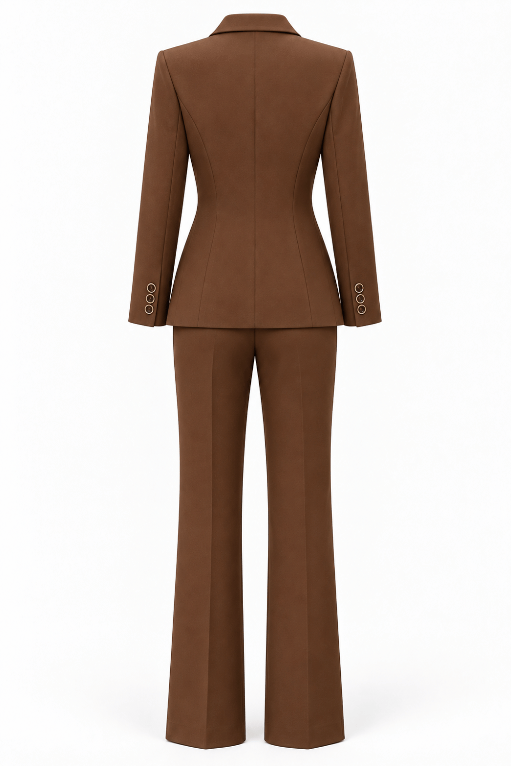 Meliora Automne-Hiver Brown Trouser Suit