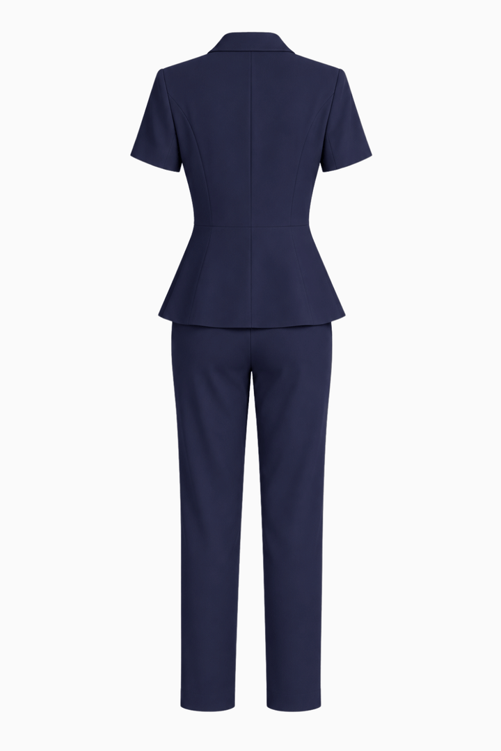 Meliora Ethereal Melody Navy Trouser Suit