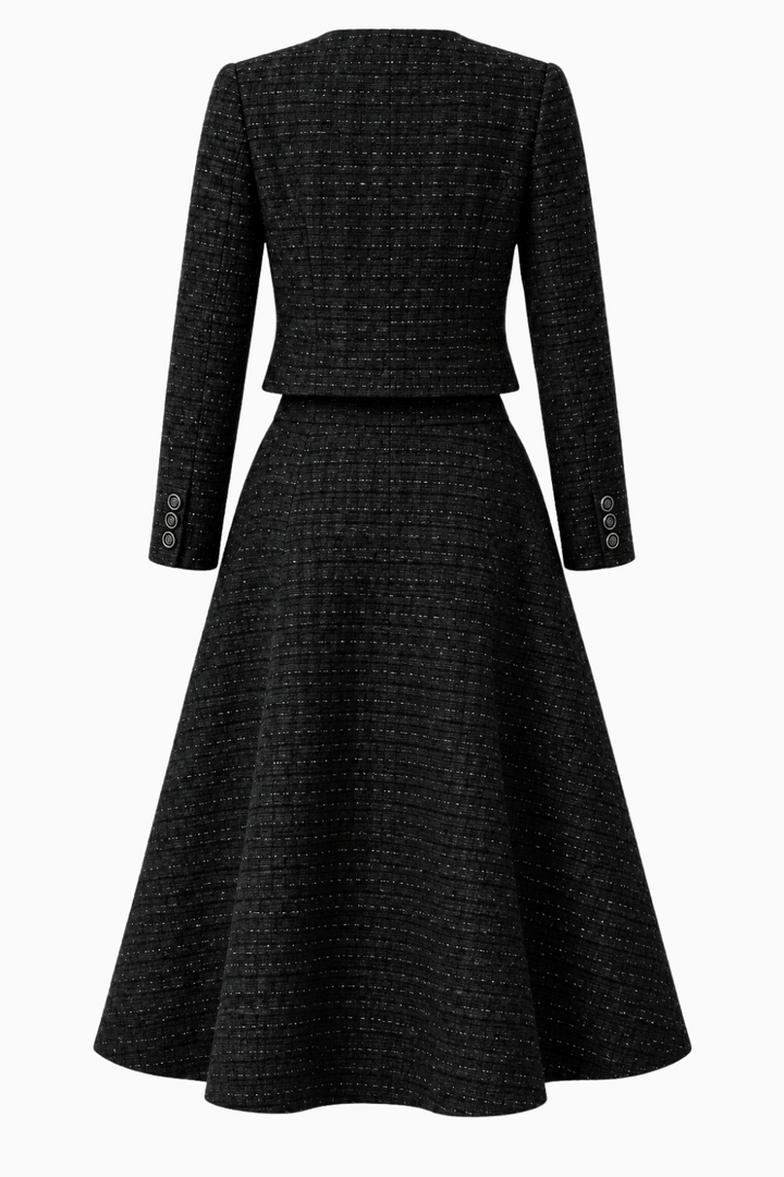 Meliora Eurydice Tweed Skirt Suit