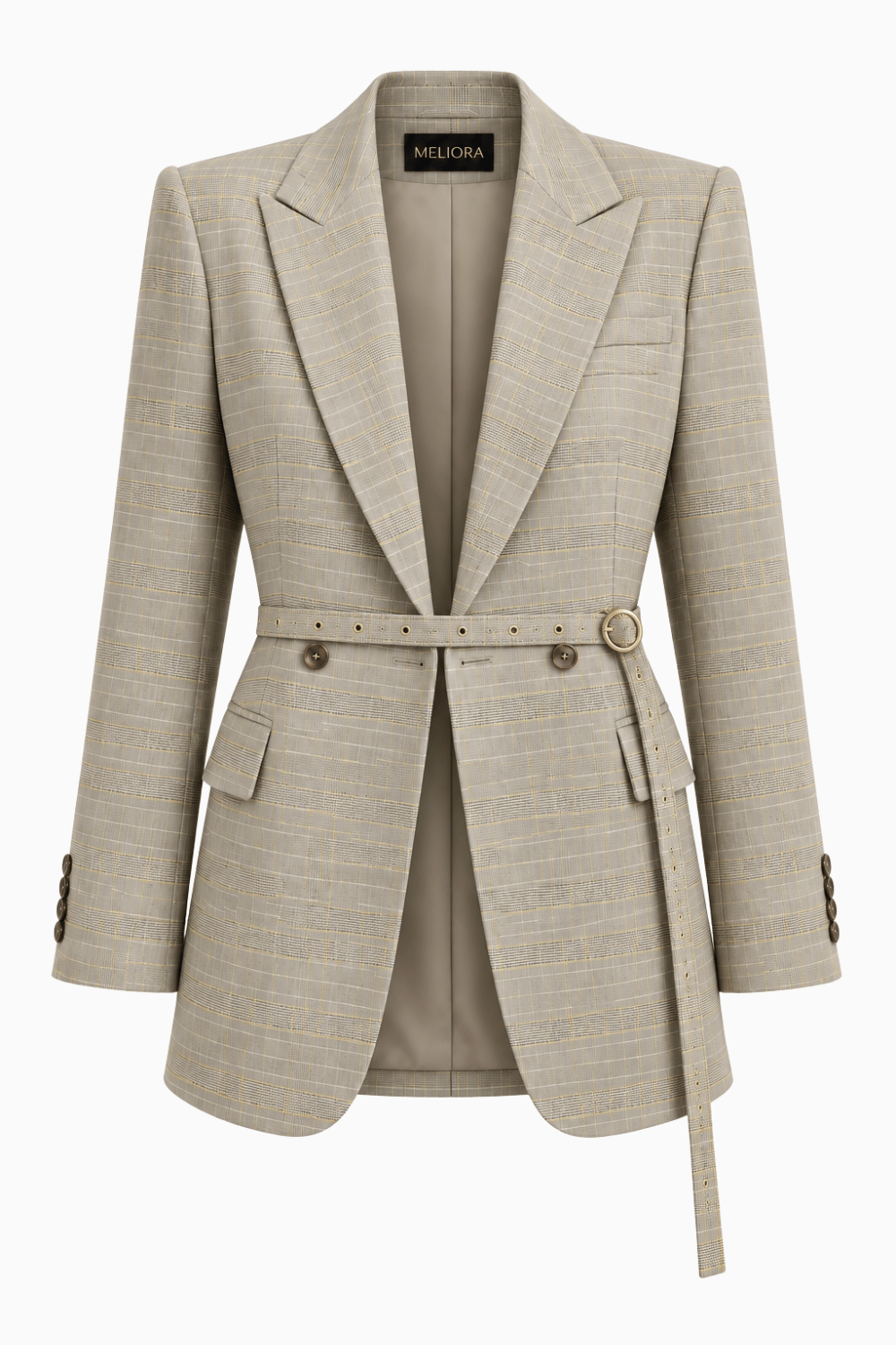 Meliora Faint Check Blazer