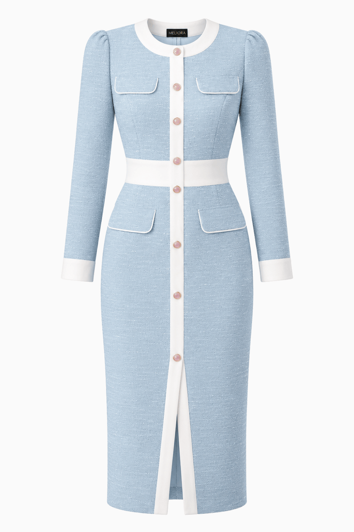 Meliora Prima Donna Baby Blue Dress