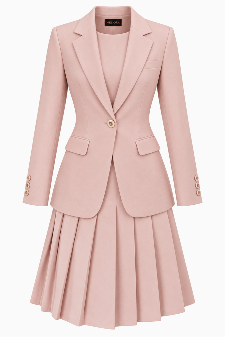 Meliora Rose Quartz Dress Suit
