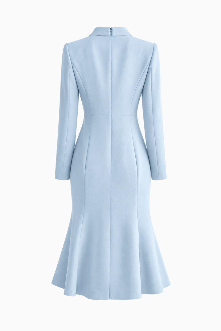 Meliora Sculpté Sky Blue Dress