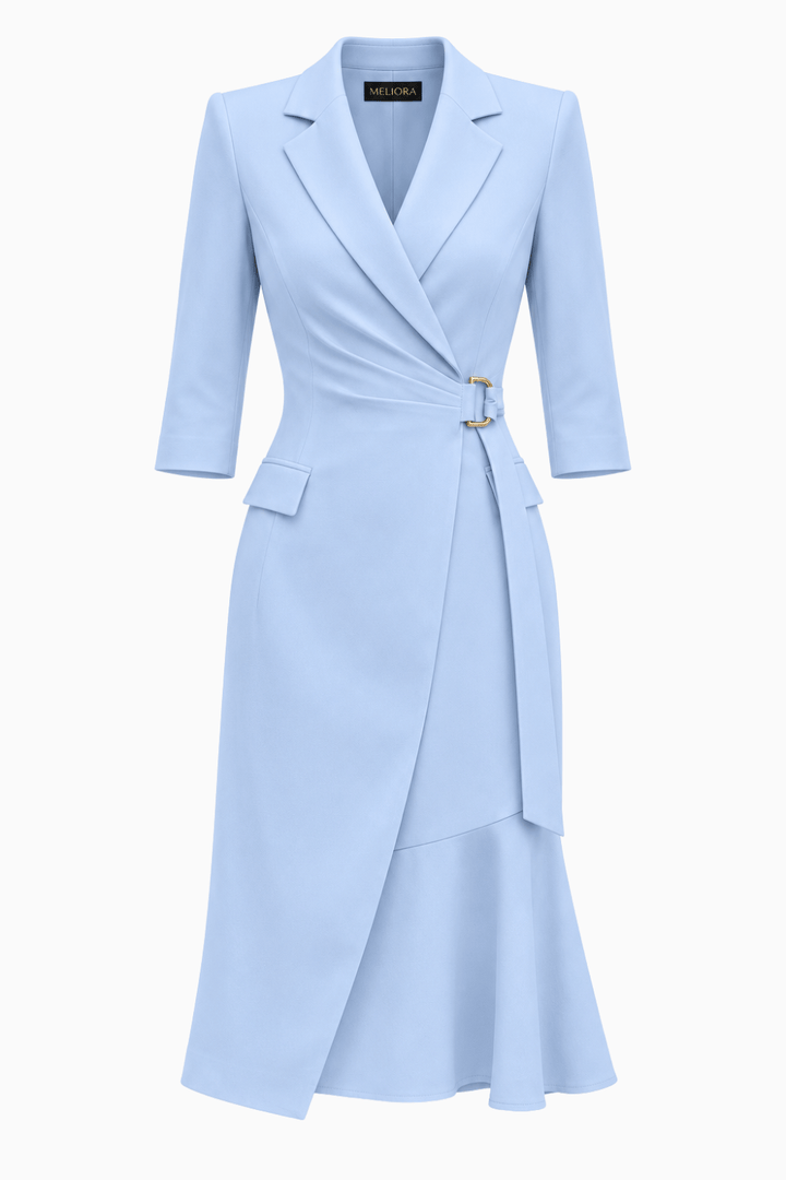 Meliora Solferino Maya Blue Dress