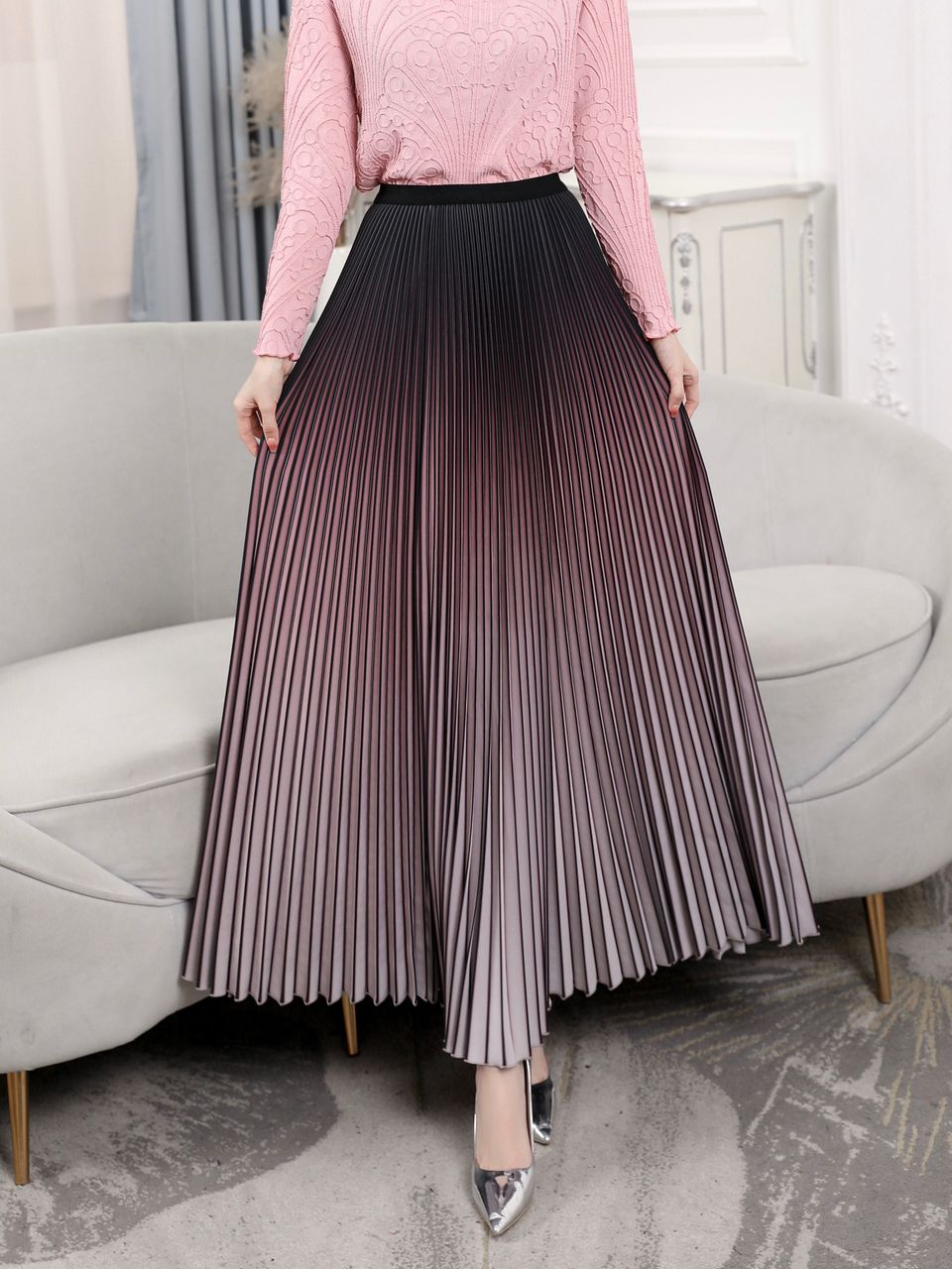 Meliora Pleated Skirt for women