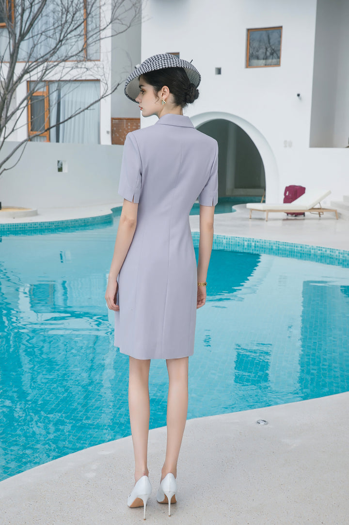 Meliora Orchid Wrap Dress