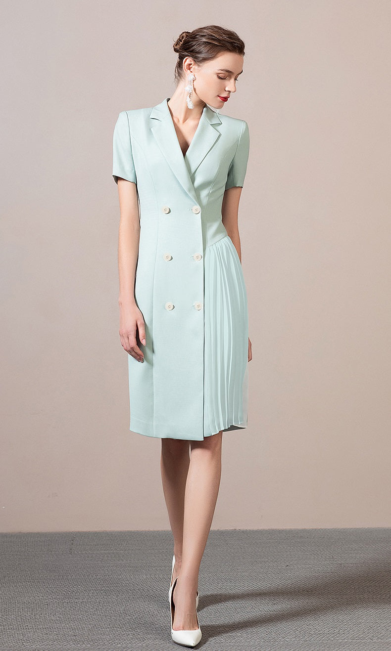 Meliora Light Teal Dress