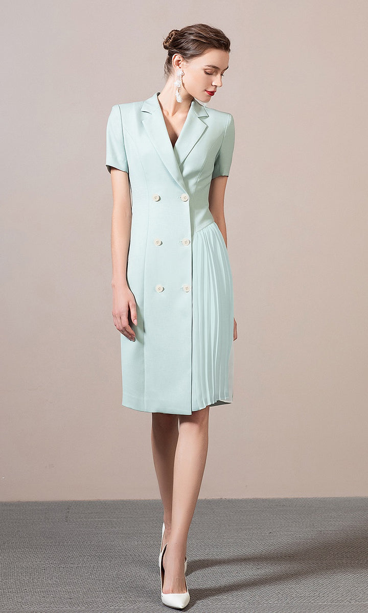 Meliora Light Teal Dress