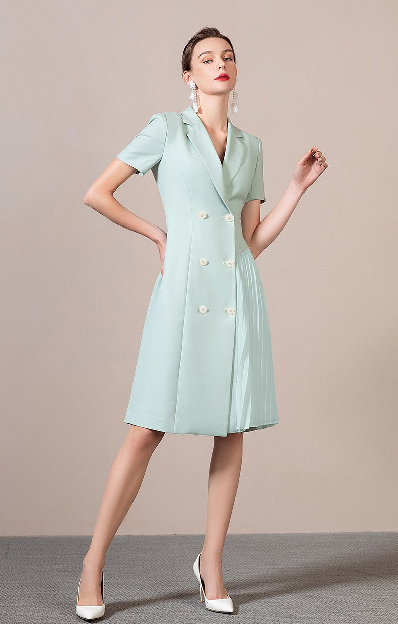 Meliora Light Teal Dress